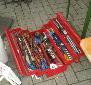 Filled Tool Box