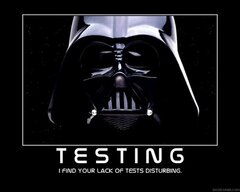 I Find Your Lack Of Tests Disturbing